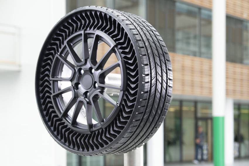 Michelin Uptis makes public debut – airless, puncture-proof and 3D-printed tyres to enter production in 2024 1356621