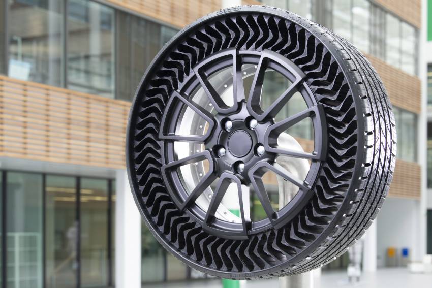 Michelin Uptis makes public debut – airless, puncture-proof and 3D-printed tyres to enter production in 2024 1356622