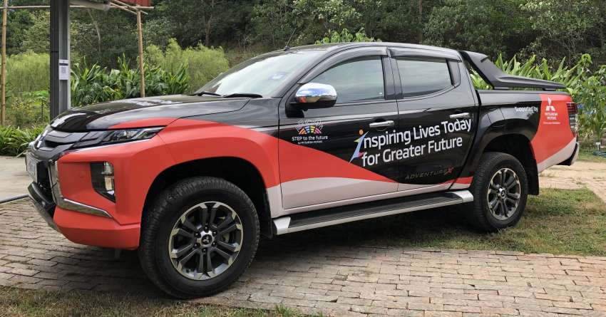 Mitsubishi Motors Malaysia donates a Triton pick-up truck to Dignity Farm School as part of CSR initiative 1360993