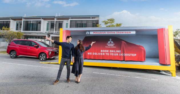 Mitsubishi Motors Malaysia now offers a home delivery service to customers who book, register a car online