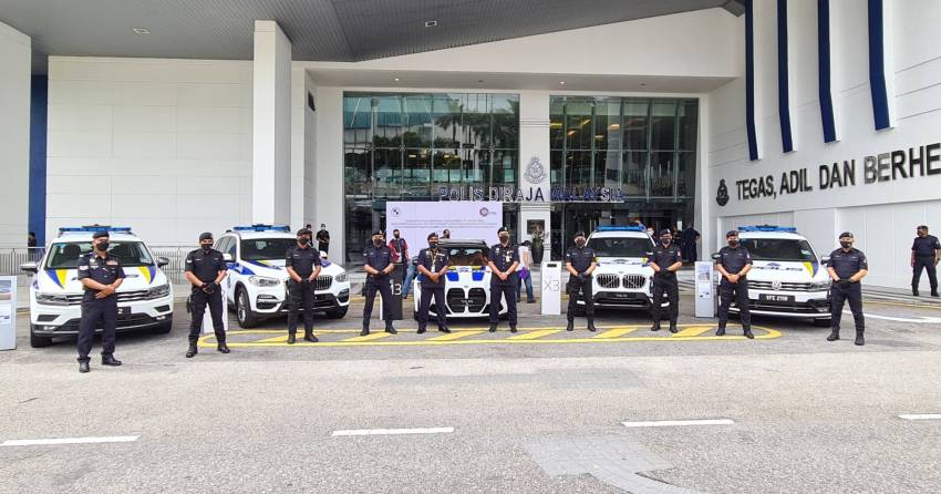 BMW M3, X3 and VW Tiguan to be High Performance Police escort vehicles for VIPs in Malaysia? 1357489
