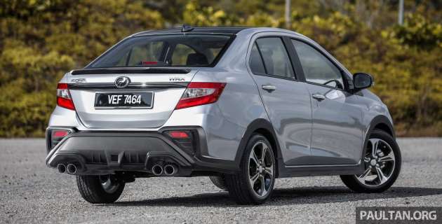 Perodua Bezza rendered with new Subaru WRX cues