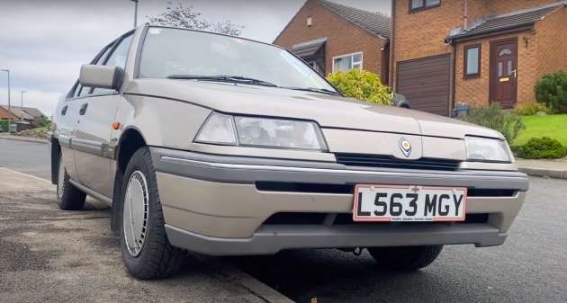Proton Saga Iswara 1994 yang dijumpai dalam bangsal di UK kini dipandu dengan kerap oleh pemilik baharu