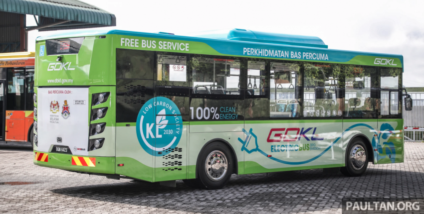 GoKL City Bus akan mula guna bas elektrik buatan Malaysia 1 Nov ini, ganti semua bas diesel pada 2023 Image #1367720