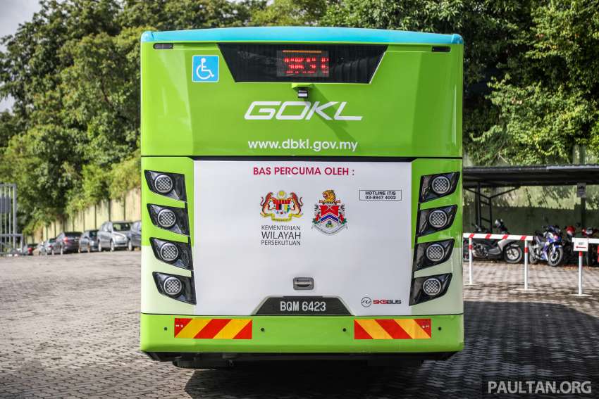GoKL City Bus free bus service to go fully electric by early 2023, using 60 Malaysian-made SKS EV buses 1366266