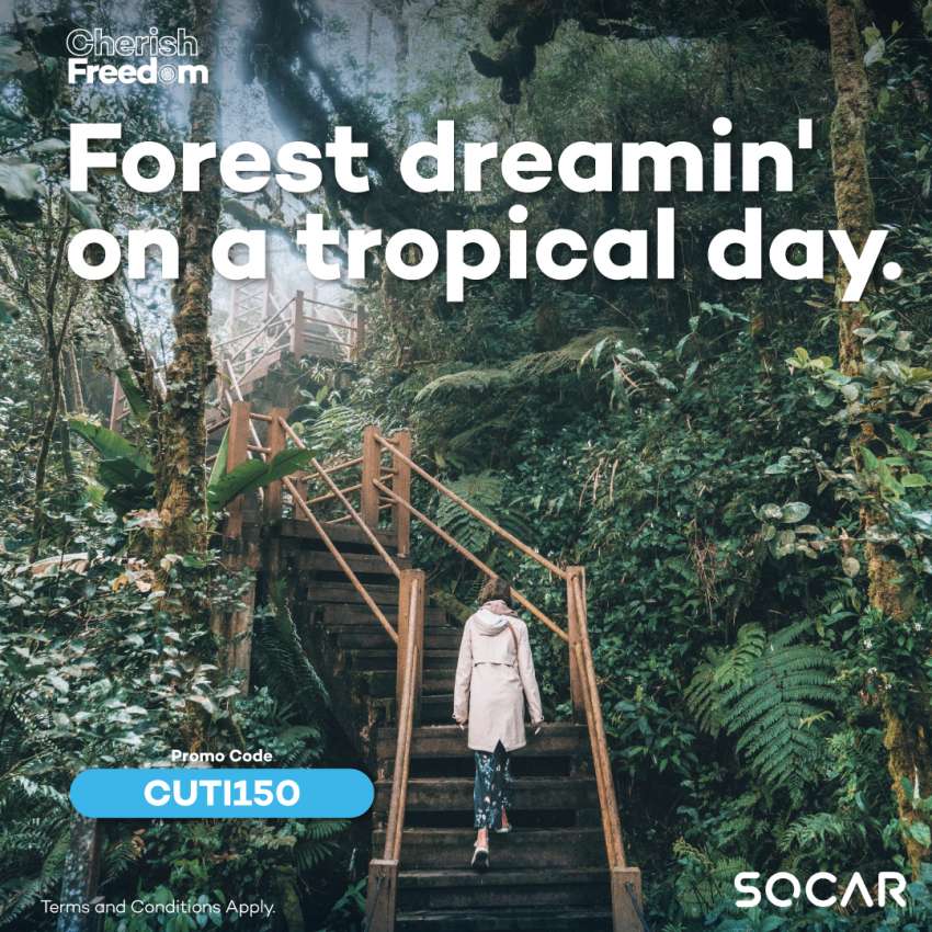 AD: Get RM150 off long-distance travel with SOCAR until November 14 for bookings of two days or more! 1364588