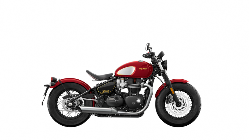 Triumph perkenal edisi Gold Line untuk enam model Bonneville – cat dua tona, pinstripe warna emas 1367208