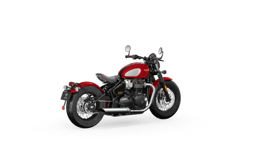 Triumph perkenal edisi Gold Line untuk enam model Bonneville – cat dua tona, pinstripe warna emas 1367203