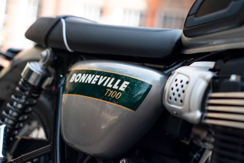 Triumph perkenal edisi Gold Line untuk enam model Bonneville – cat dua tona, pinstripe warna emas 1367229