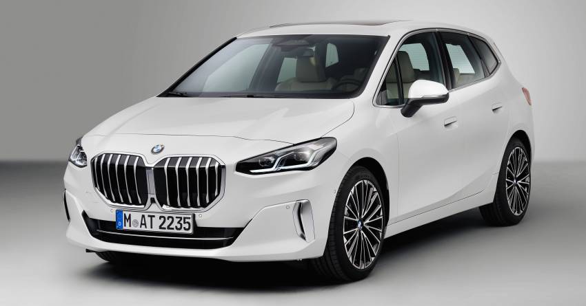 U06 BMW 2 Series Active Tourer debuts – all-new styling; petrol, diesel engines first; PHEVs next year 1356215