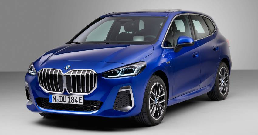 U06 BMW 2 Series Active Tourer debuts – all-new styling; petrol, diesel engines first; PHEVs next year 1356109