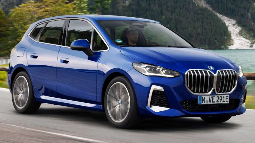 U06 BMW 2 Series Active Tourer debuts – all-new styling; petrol, diesel engines first; PHEVs next year 1356070