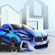 U06 BMW 2 Series Active Tourer debuts – all-new styling; petrol, diesel engines first; PHEVs next year