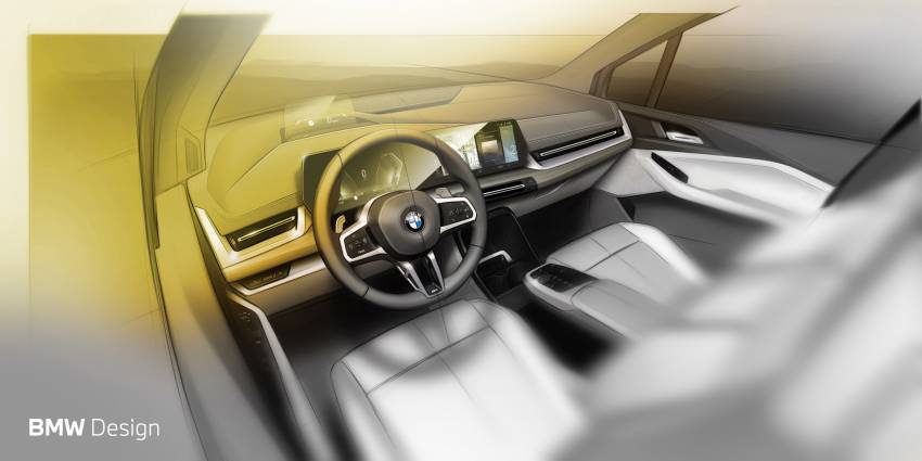 U06 BMW 2 Series Active Tourer debuts – all-new styling; petrol, diesel engines first; PHEVs next year 1356293