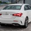 Mercedes-Benz A-Class CKD – sedan chosen due to higher demand than hatch, more practical than CLA