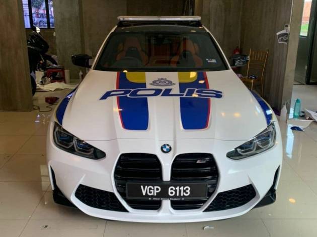 Polis Diraja Malaysia bakal guna BMW M3?