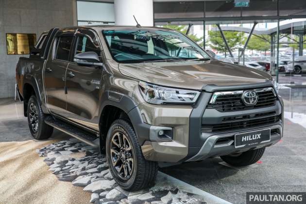 Toyota Hilux 2021 di Malaysia – 2.4V dan 2.8 Rogue kini dengan kawalan suhu dua-zon; harga tetap sama