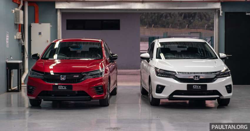 Honda City Hatchback 2021 dipamer di M’sia – warna baharu merah, kelabu, tempat duduk Ultra, Sensing 1376986