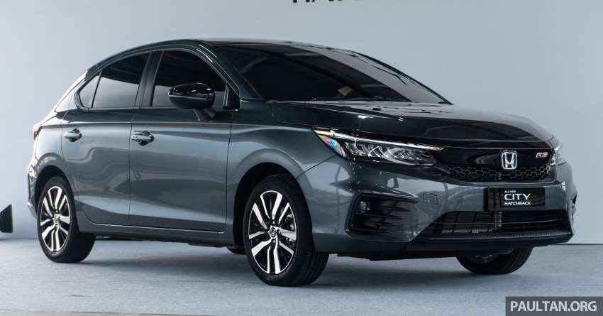 Honda City Hatchback 2021 dipamer di M’sia – warna baharu merah, kelabu, tempat duduk Ultra, Sensing 1376874