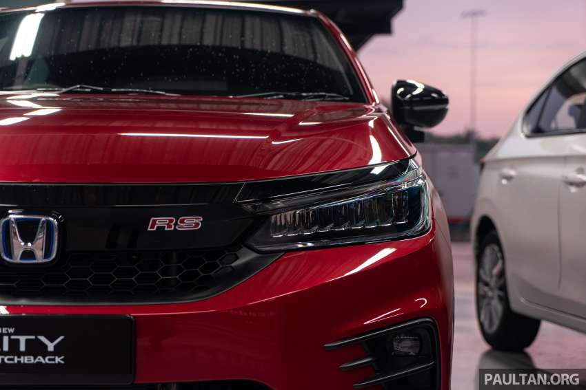Honda City Hatchback 2021 dipamer di M’sia – warna baharu merah, kelabu, tempat duduk Ultra, Sensing 1376950