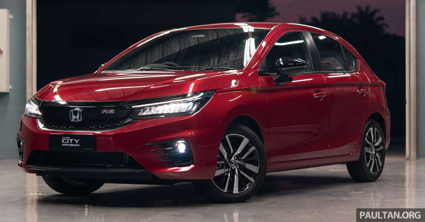 Honda City Hatchback 2021 dipamer di M’sia – warna baharu merah, kelabu, tempat duduk Ultra, Sensing 1376961