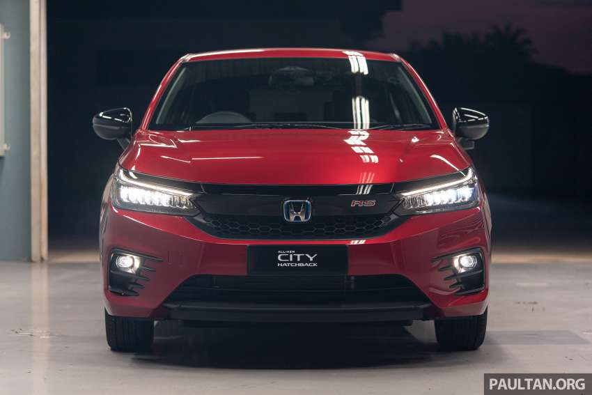 Honda City Hatchback 2021 dipamer di M’sia – warna baharu merah, kelabu, tempat duduk Ultra, Sensing 1376974