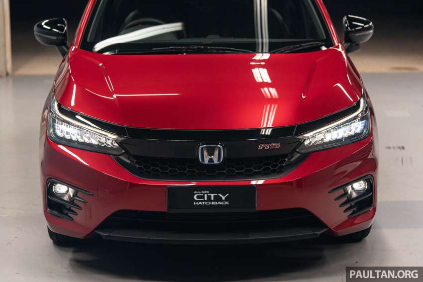 Honda City Hatchback 2021 dipamer di M’sia – warna baharu merah, kelabu, tempat duduk Ultra, Sensing 1376977