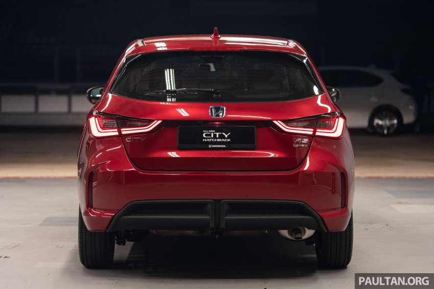 Honda City Hatchback 2021 dipamer di M’sia – warna baharu merah, kelabu, tempat duduk Ultra, Sensing 1376979