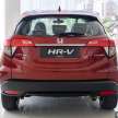 GALERI: Honda HR-V 1.8L SE 2021 dilengkapi BLIS, bantuan tukar lorong dan RCTA; berharga RM105k