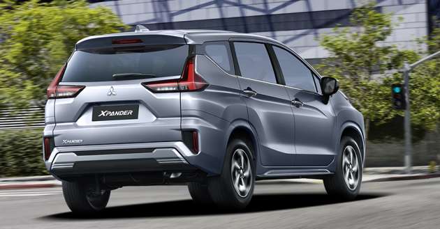 2022 Mitsubishi Xpander – facelifted MPV launching in Thailand soon; new CVT, e-parking brake, 8″ display