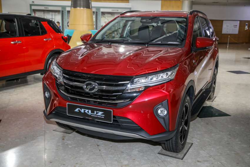GALLERY: 2021 Perodua Aruz in Malaysia – new side steps, auto door lock and colour; from RM69k-RM73k 1377022