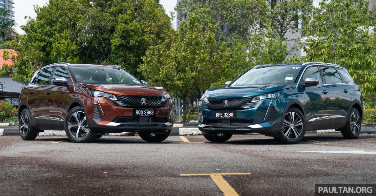  2021 Peugeot 3008 y 5008 facelift lanzados en Malasia, desde RM162k