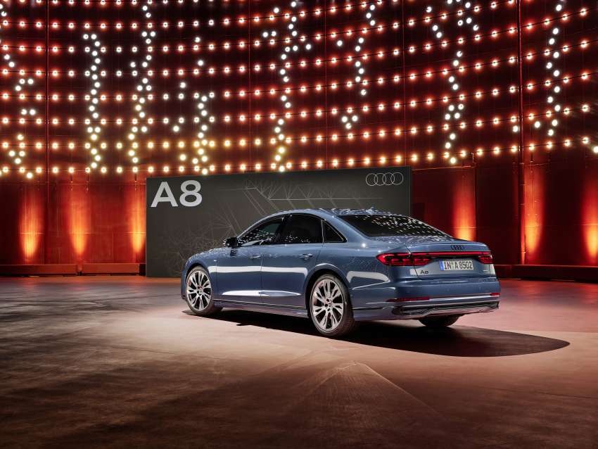 2022 Audi A8, S8 facelift – three petrol variants; diesel and PHEV to follow, extra-LWB A8 L Horch for China 1370975