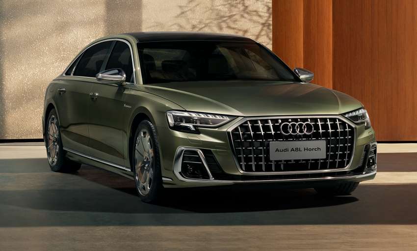 2022 Audi A8, S8 facelift – three petrol variants; diesel and PHEV to follow, extra-LWB A8 L Horch for China 1371243
