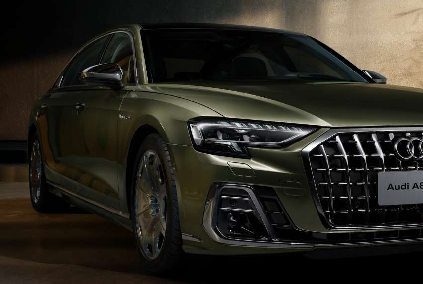 2022 Audi A8, S8 facelift – three petrol variants; diesel and PHEV to follow, extra-LWB A8 L Horch for China 1371251