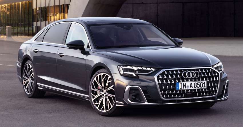 2022 Audi A8, S8 facelift – three petrol variants; diesel and PHEV to follow, extra-LWB A8 L Horch for China 1370996