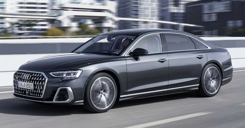 2022 Audi A8, S8 facelift – three petrol variants; diesel and PHEV to follow, extra-LWB A8 L Horch for China 1371008