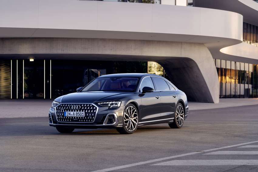 2022 Audi A8, S8 facelift – three petrol variants; diesel and PHEV to follow, extra-LWB A8 L Horch for China 1370998