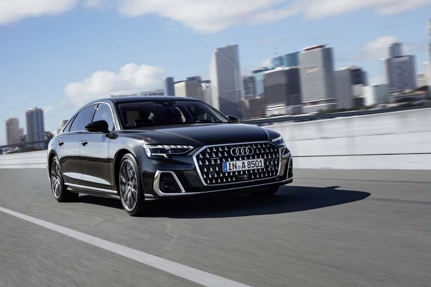 2022 Audi A8, S8 facelift – three petrol variants; diesel and PHEV to follow, extra-LWB A8 L Horch for China 1371005
