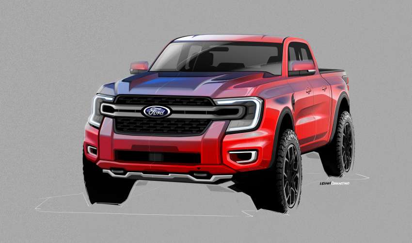 2022 Ford Ranger unveiled – new 3.0L V6 turbodiesel, full-time 4×4, 12″ SYNC 4 display; >600 accessories! 1381744