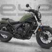 2022 Honda Rebel 500 and 1100, Gold Wing and Gold Wing Tour in new colours for upcoming riding season