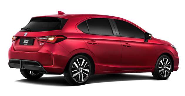 Honda City Hatchback 2022 – tempahan dibuka; tawar versi RS e:HEV dan petrol penuh 1.5L DOHC i-VTEC