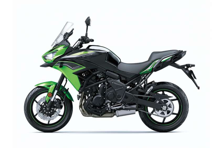EICMA 2021: 2022 Kawasaki Versys 650 gains traction control, 4.3-inch TFT display; Tourer pack for Europe 1384283