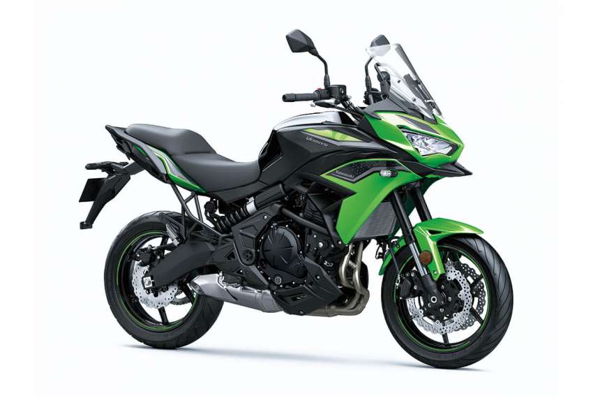 EICMA 2021: 2022 Kawasaki Versys 650 gains traction control, 4.3-inch TFT display; Tourer pack for Europe 1384284