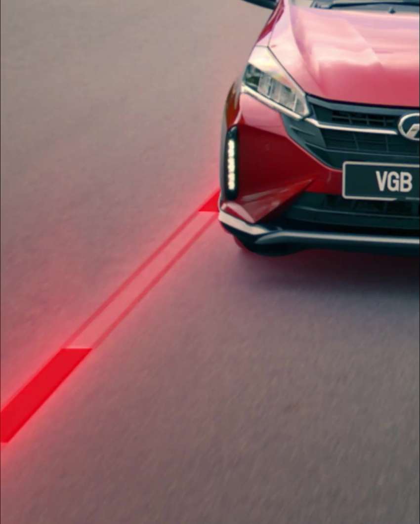 2022 Perodua Myvi facelift – latest teaser shows off lane keeping assist and dashboard with red highlights 1376833