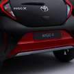 Toyota Aygo X didedahkan — TNGA Yaris, 940 kg