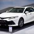 2022 Toyota Camry facelift to be launched at 9pm tonight – will we finally get the Dynamic Force engine?