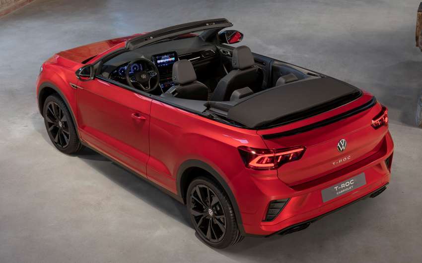 2022 Volkswagen T-Roc facelift debuts – revised exterior; interior gets tablet-style infotainment display Image #1378118