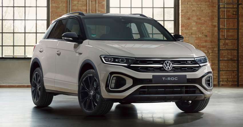 2022 Volkswagen T-Roc facelift debuts – revised exterior; interior gets tablet-style infotainment display Image #1378082