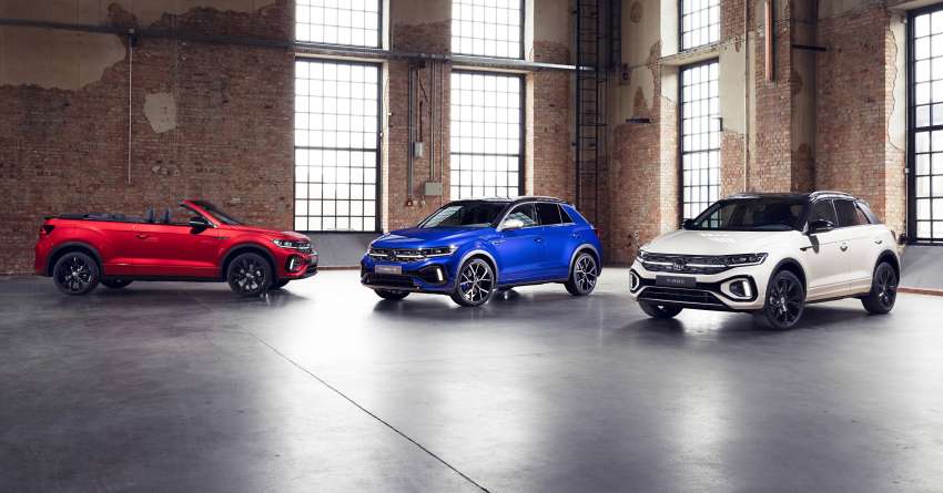 2022 Volkswagen T-Roc facelift debuts – revised exterior; interior gets tablet-style infotainment display 1378061
